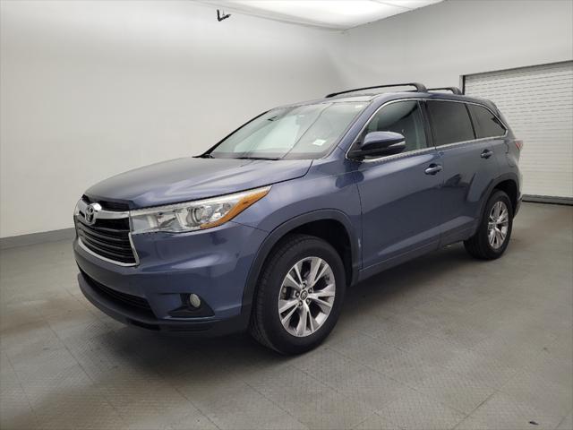 used 2016 Toyota Highlander car, priced at $20,595