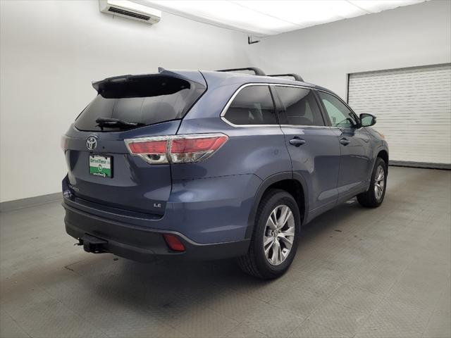 used 2016 Toyota Highlander car, priced at $20,595