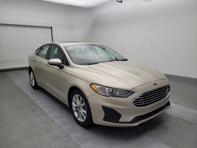 used 2019 Ford Fusion Hybrid car, priced at $16,395