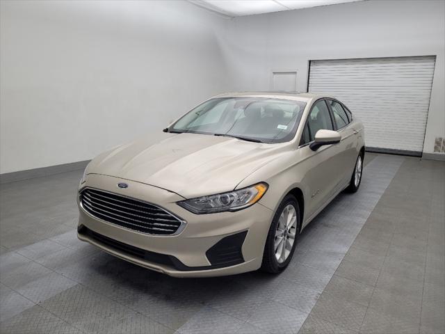 used 2019 Ford Fusion Hybrid car, priced at $16,395