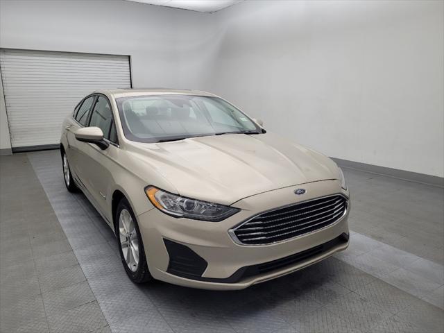 used 2019 Ford Fusion Hybrid car, priced at $16,395