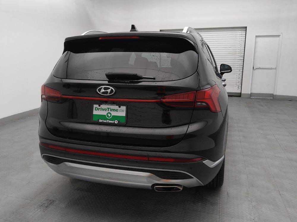 used 2021 Hyundai Santa Fe car, priced at $22,695