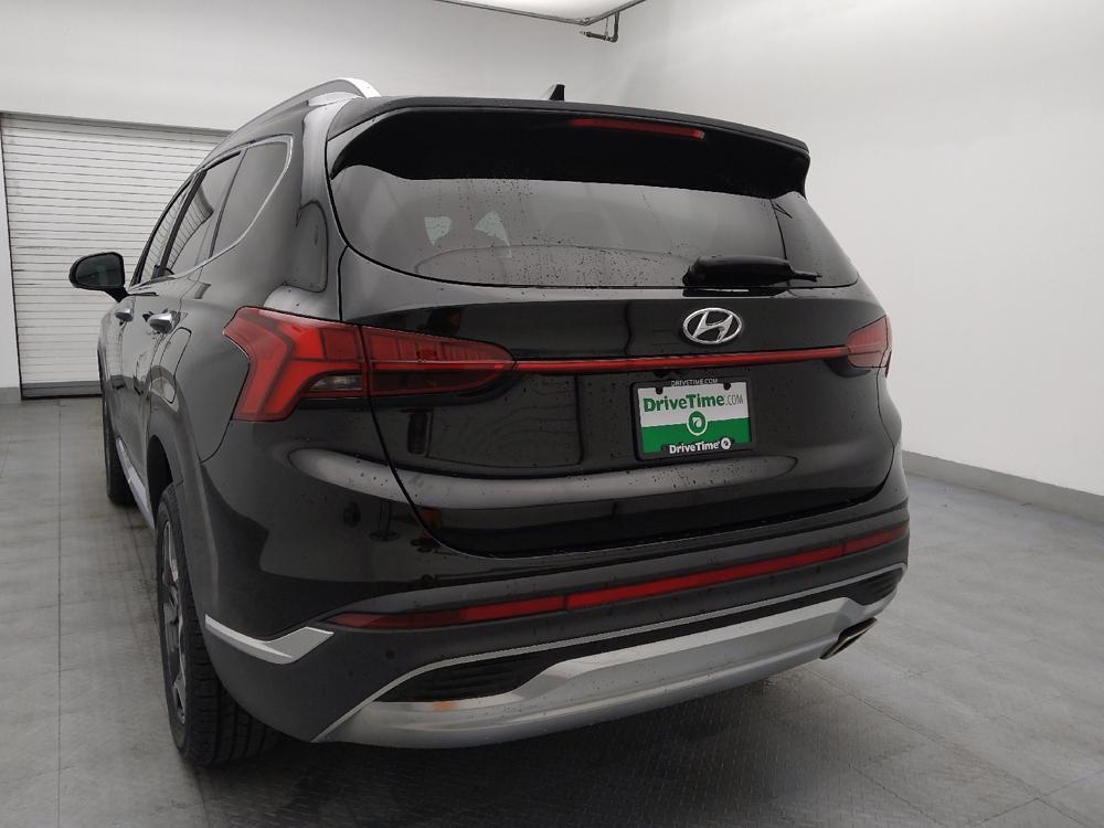used 2021 Hyundai Santa Fe car, priced at $22,695