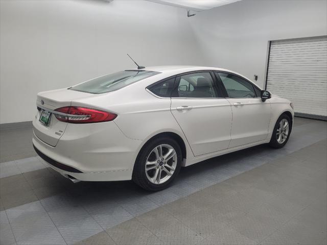 used 2018 Ford Fusion car, priced at $18,195