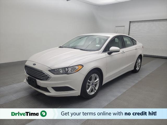 used 2018 Ford Fusion car, priced at $18,195