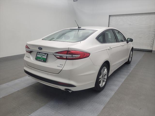 used 2018 Ford Fusion car, priced at $18,195