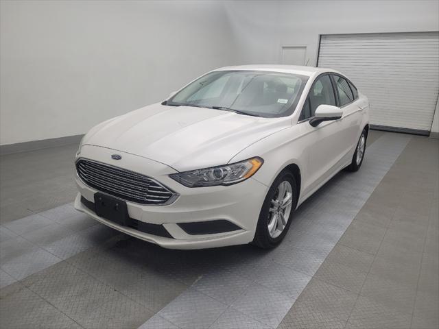 used 2018 Ford Fusion car, priced at $18,195