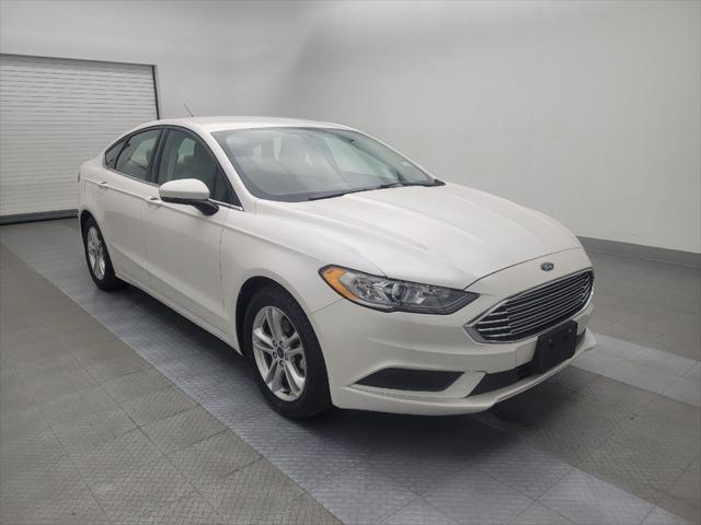 used 2018 Ford Fusion car, priced at $18,195