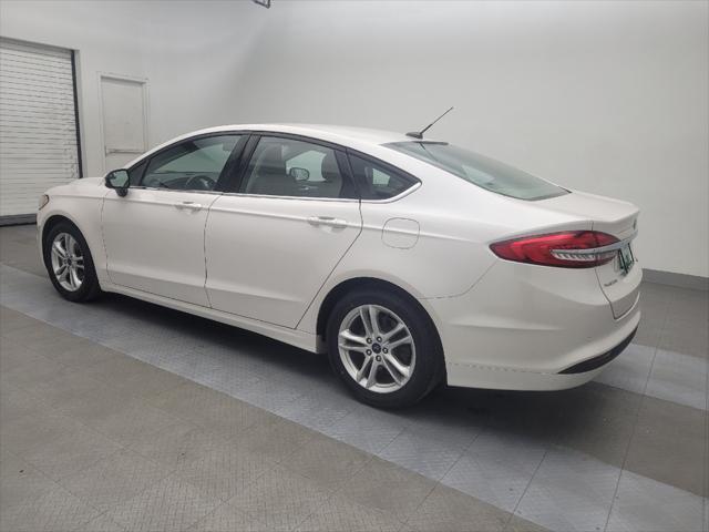 used 2018 Ford Fusion car, priced at $18,195