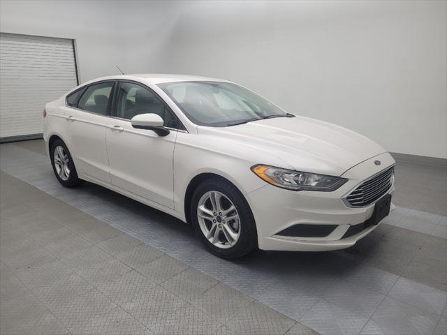 used 2018 Ford Fusion car, priced at $18,195