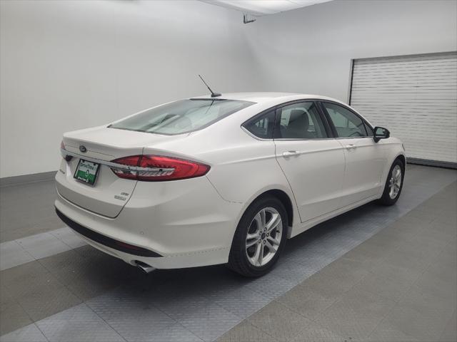 used 2018 Ford Fusion car, priced at $18,195