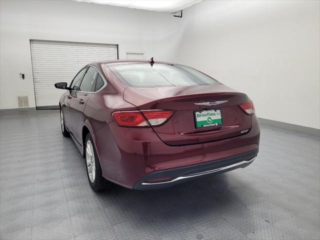 used 2017 Chrysler 200 car, priced at $19,795