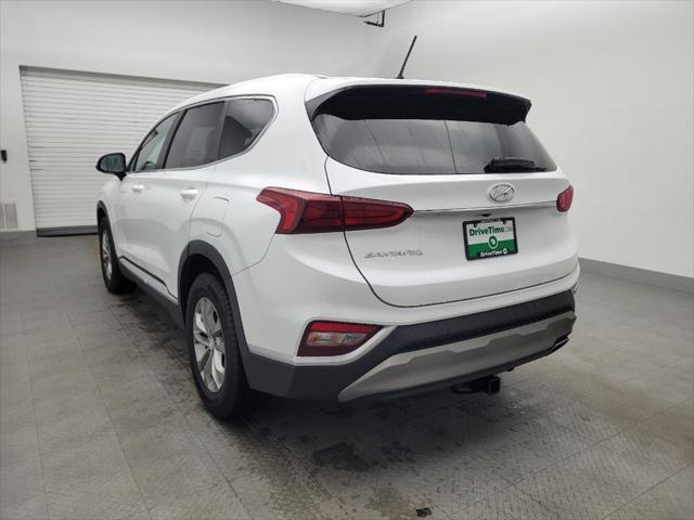 used 2020 Hyundai Santa Fe car, priced at $22,095