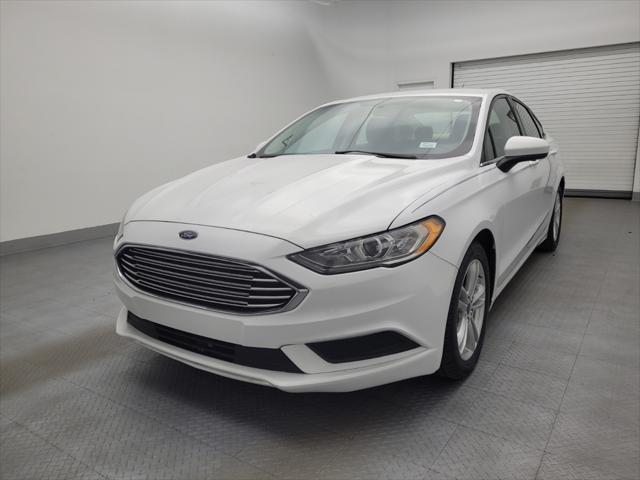 used 2018 Ford Fusion car, priced at $16,295