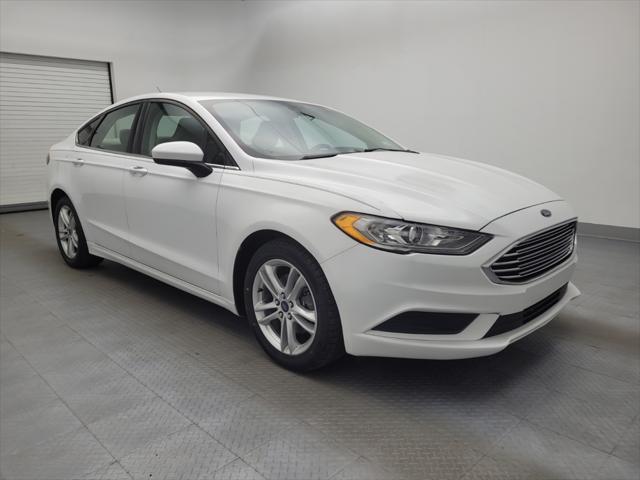 used 2018 Ford Fusion car, priced at $16,295