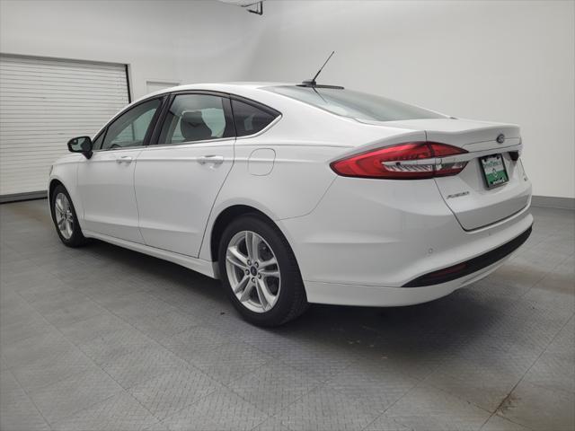 used 2018 Ford Fusion car, priced at $16,295