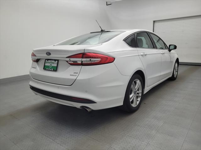 used 2018 Ford Fusion car, priced at $16,295