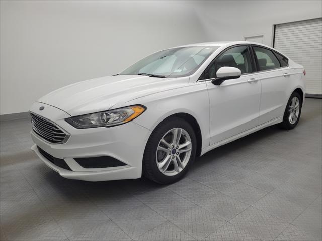 used 2018 Ford Fusion car, priced at $16,295