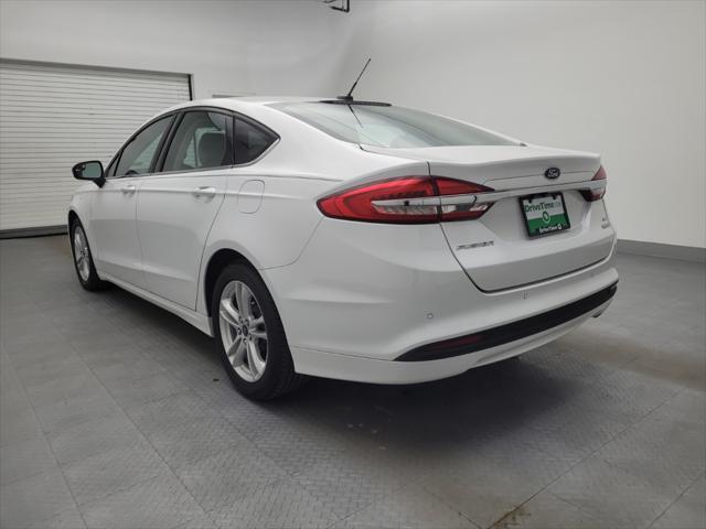 used 2018 Ford Fusion car, priced at $16,295