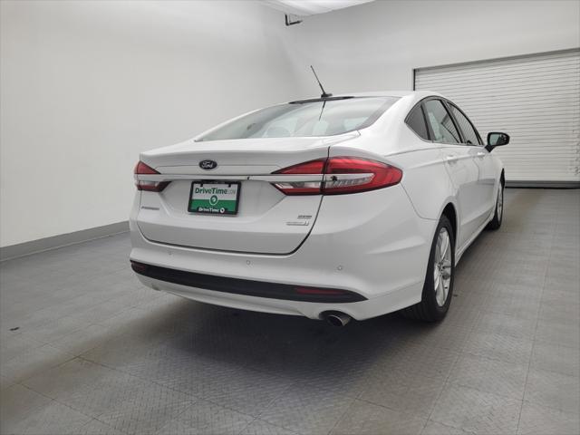 used 2018 Ford Fusion car, priced at $16,295