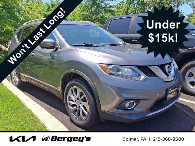 used 2015 Nissan Rogue car, priced at $10,999