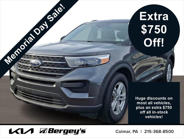 used 2020 Ford Explorer car, priced at $21,428