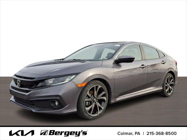 used 2021 Honda Civic car, priced at $20,957