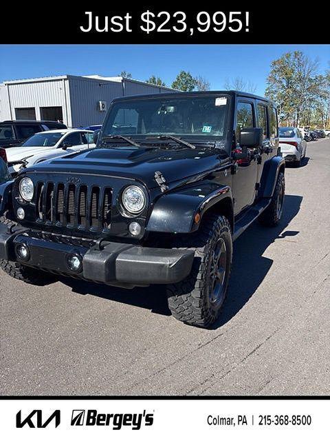 used 2018 Jeep Wrangler JK Unlimited car, priced at $23,995