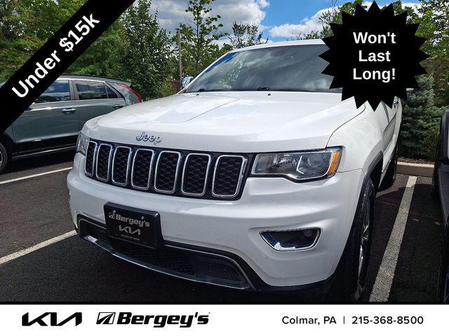 used 2017 Jeep Grand Cherokee car, priced at $14,727