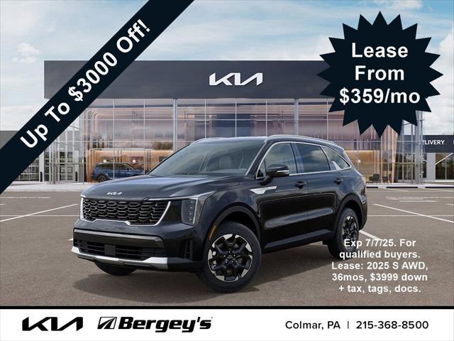 new 2025 Kia Sorento car, priced at $36,047