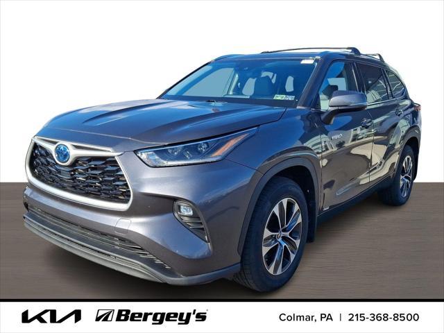 used 2021 Toyota Highlander Hybrid car, priced at $36,959