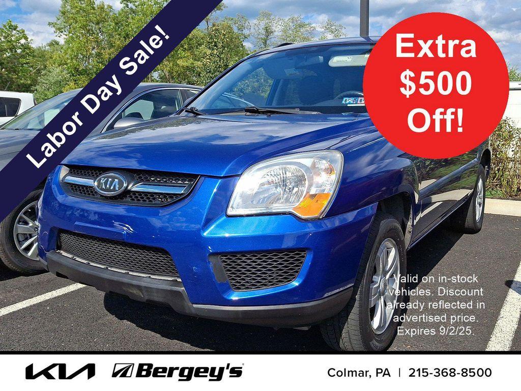 used 2009 Kia Sportage car, priced at $6,495