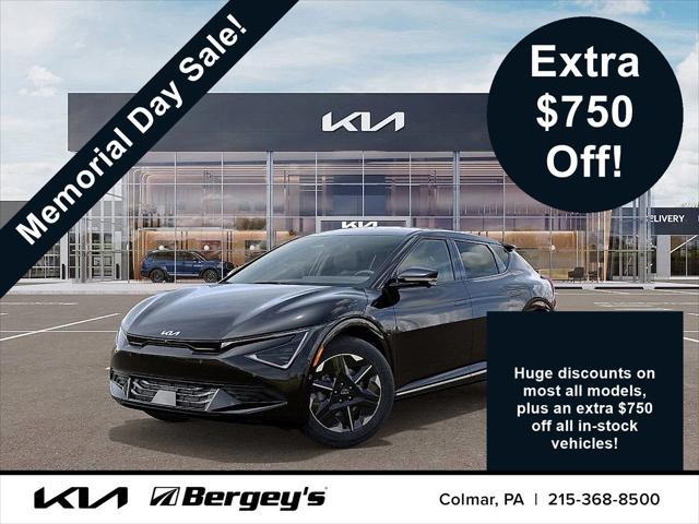 new 2025 Kia EV6 car, priced at $52,860