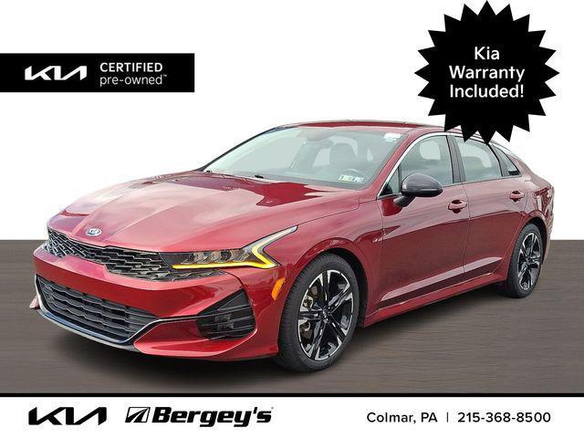 used 2021 Kia K5 car, priced at $17,952