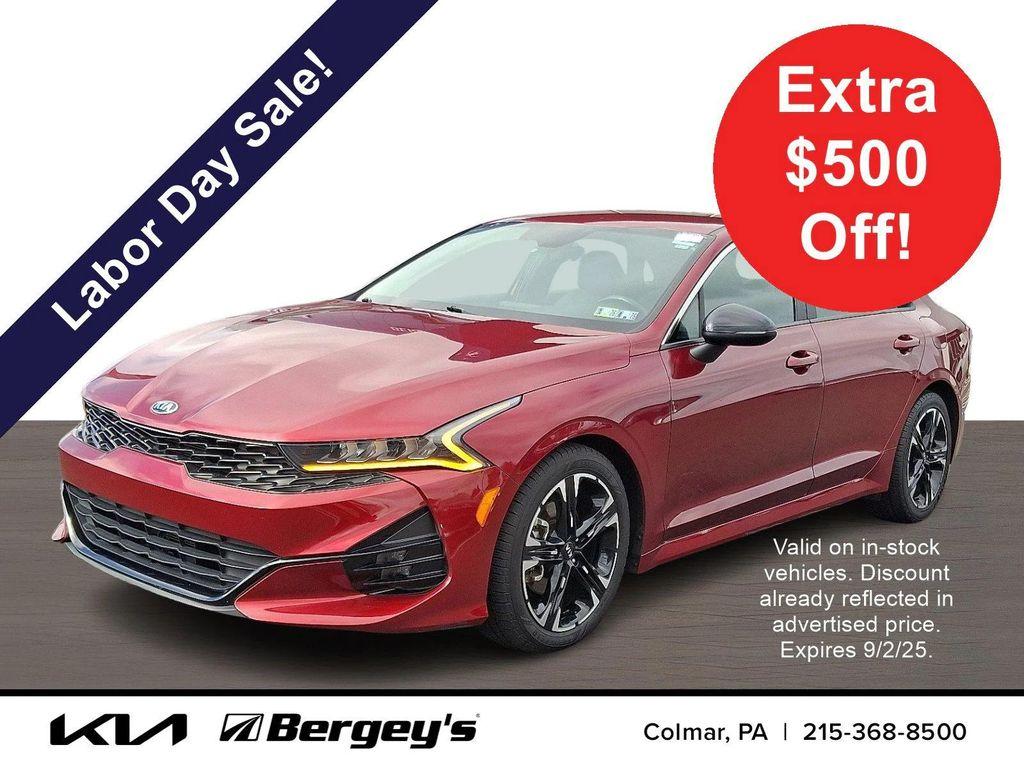 used 2021 Kia K5 car, priced at $18,099