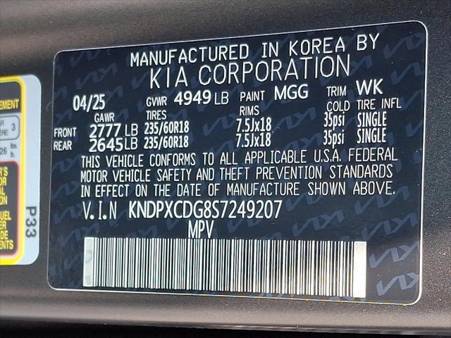 new 2025 Kia Sportage Hybrid car, priced at $39,555