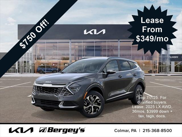 new 2025 Kia Sportage Hybrid car, priced at $34,155