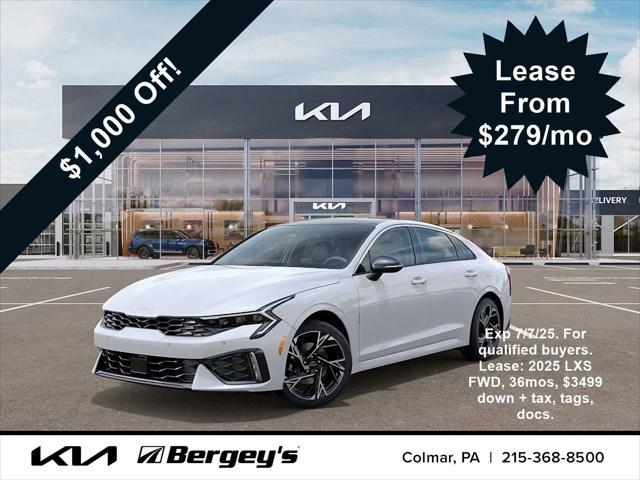 new 2025 Kia K5 car, priced at $32,645