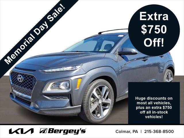 used 2021 Hyundai Kona car, priced at $13,891