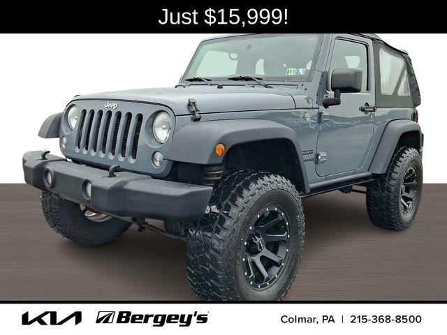 used 2014 Jeep Wrangler car, priced at $15,999