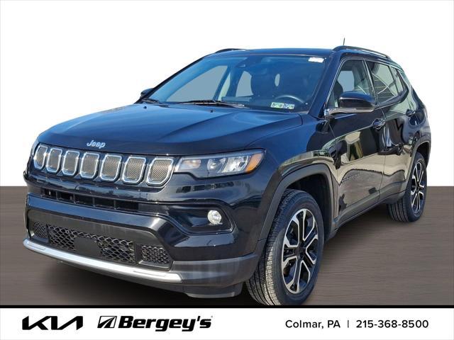 used 2022 Jeep Compass car, priced at $23,595