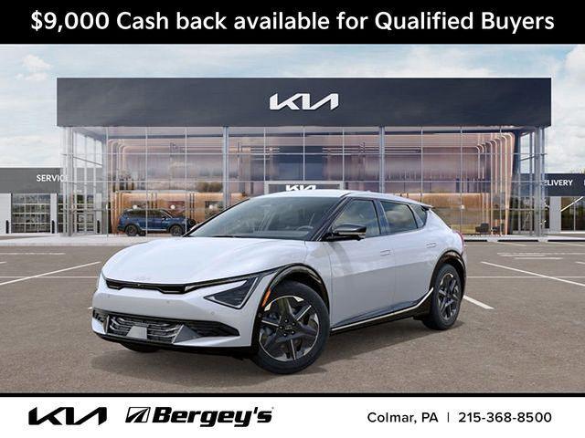 new 2025 Kia EV6 car, priced at $53,355