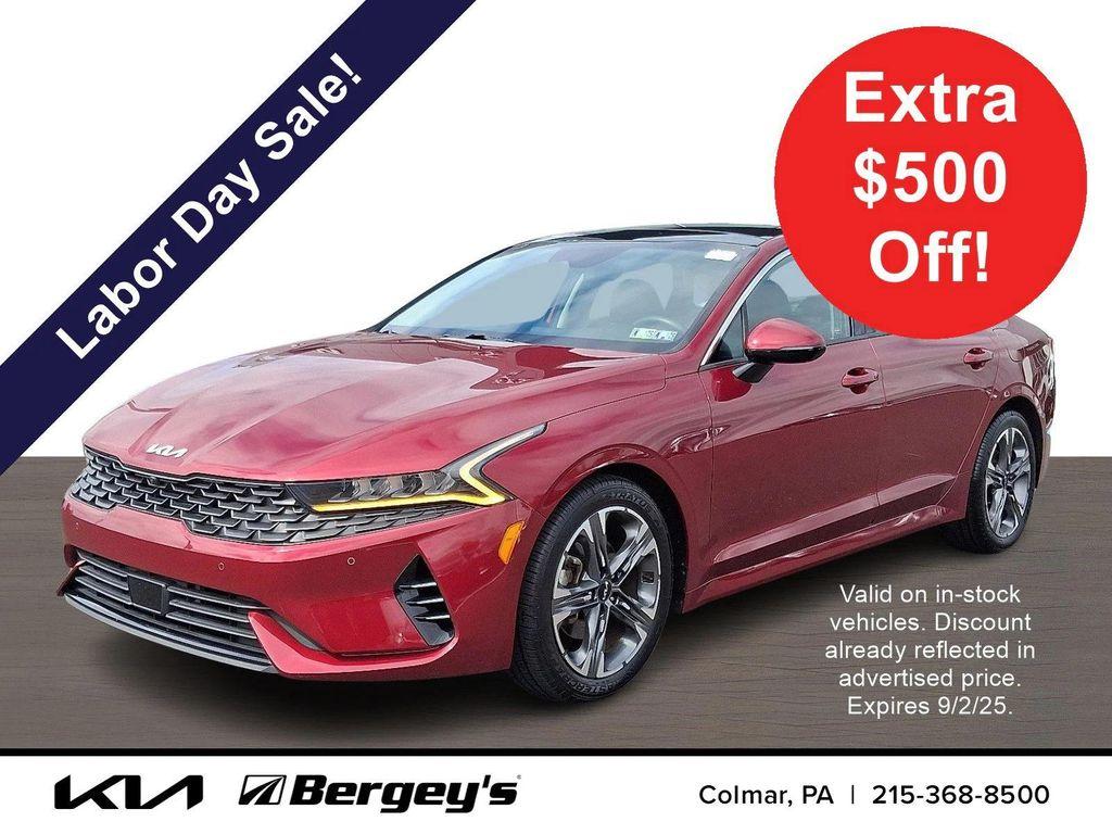 used 2022 Kia K5 car, priced at $25,499