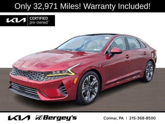 used 2022 Kia K5 car, priced at $23,435