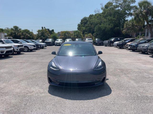 used 2022 Tesla Model 3 car, priced at $29,057