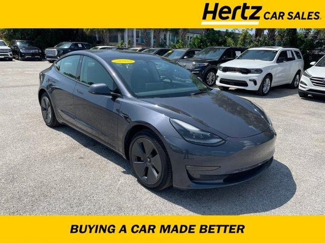 used 2022 Tesla Model 3 car, priced at $28,089