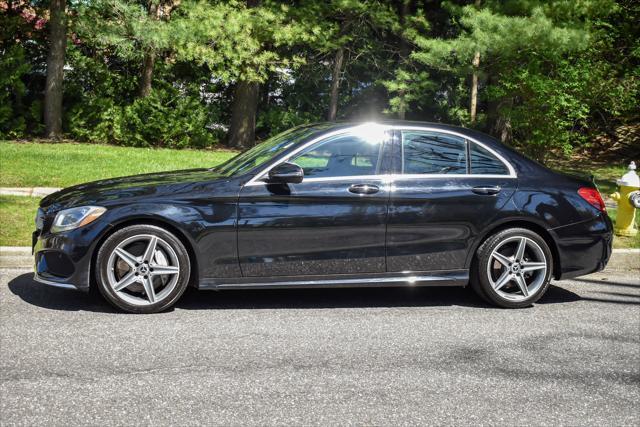 used 2018 Mercedes-Benz C-Class car, priced at $18,995