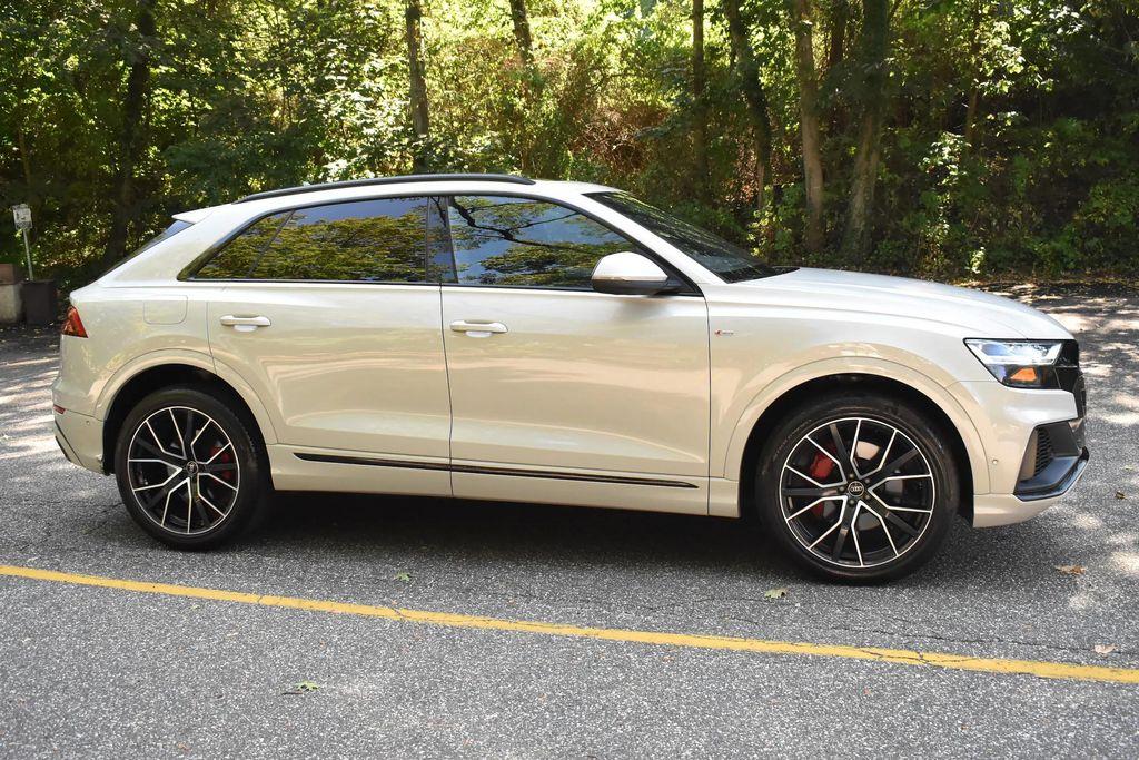 used 2021 Audi Q8 car, priced at $35,495
