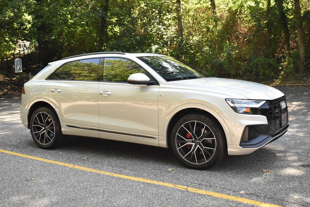 used 2021 Audi Q8 car, priced at $35,495