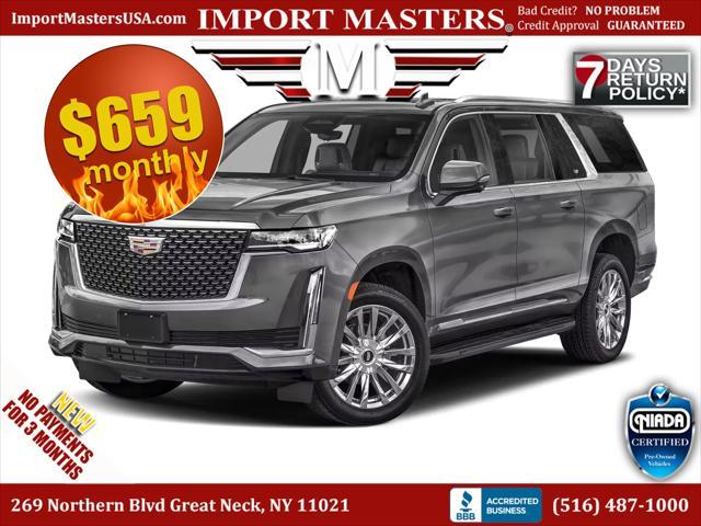 used 2021 Cadillac Escalade car, priced at $48,995